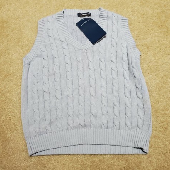 Brandy Melville Blue Marlena Sweater Vest - Picture 2 of 2